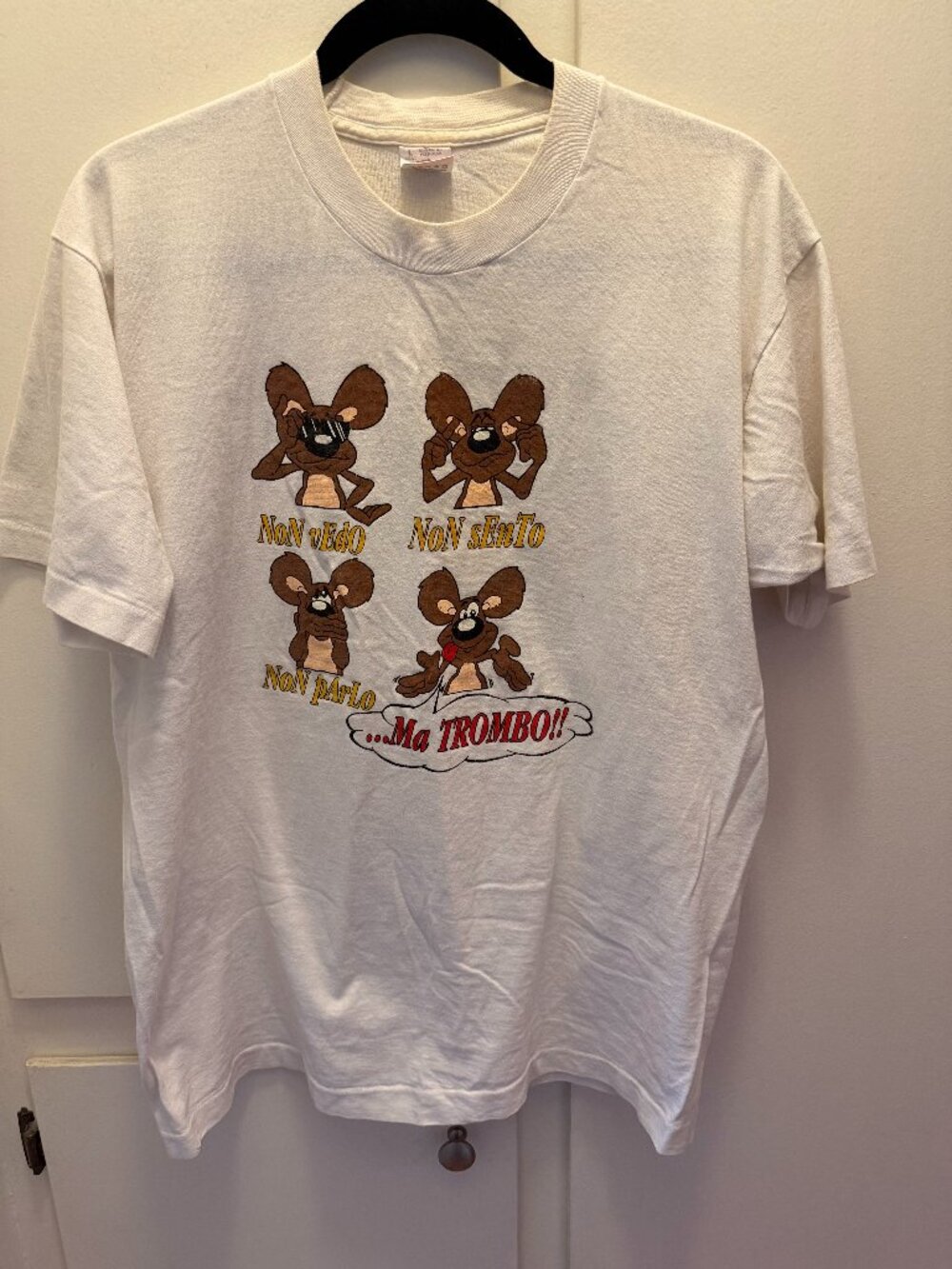 Vintage Graphic Tee Italian Humor
